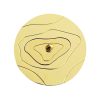 emma molly 2 in 1 candle topper golden
