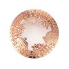 dreamy home candle topper rose gold 6.8cm2.68in