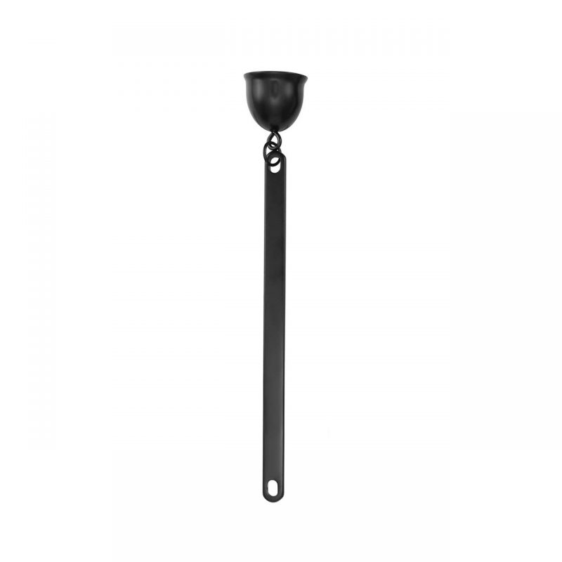 candle wick snuffer black